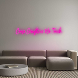 Personalisiertes Neonschild: Cause Everyti...