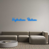 Personalisiertes Neonschild: Hydration Sta...