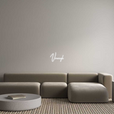 Personalisiertes Neonschild: Vernigh