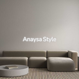 Personalisiertes Neonschild: Anaysa Style