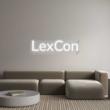 Personalisiertes Neonschild: LexCon