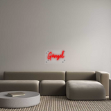 Personalisiertes Neonschild: Günzel