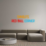 Personalisiertes Neonschild: DANILO´S
RED...