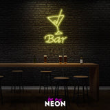 "Bar Motiv" LED Neonschild