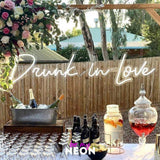 "Drunk In Love II" Liebes - Leuchtmotiv aus LED Neon