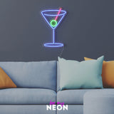 "Cocktail 4" LED Neonschild