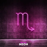 Sternzeichen "Skorpion" Leuchtmotiv aus LED Neon - Sternbild