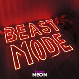 "BEAST MODE" LED Neonschild