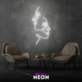 "Face to Face" LED Neonschild