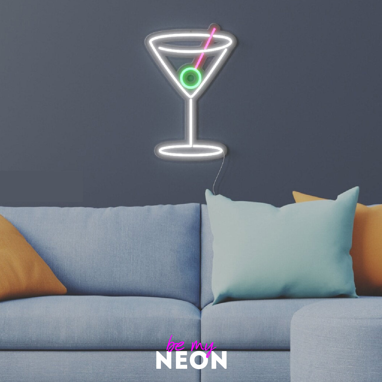 "Cocktail 3" LED Neonschild