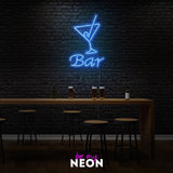 "Bar Motiv" LED Neonschild