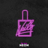 "Nails Nägel" LED Neonschild