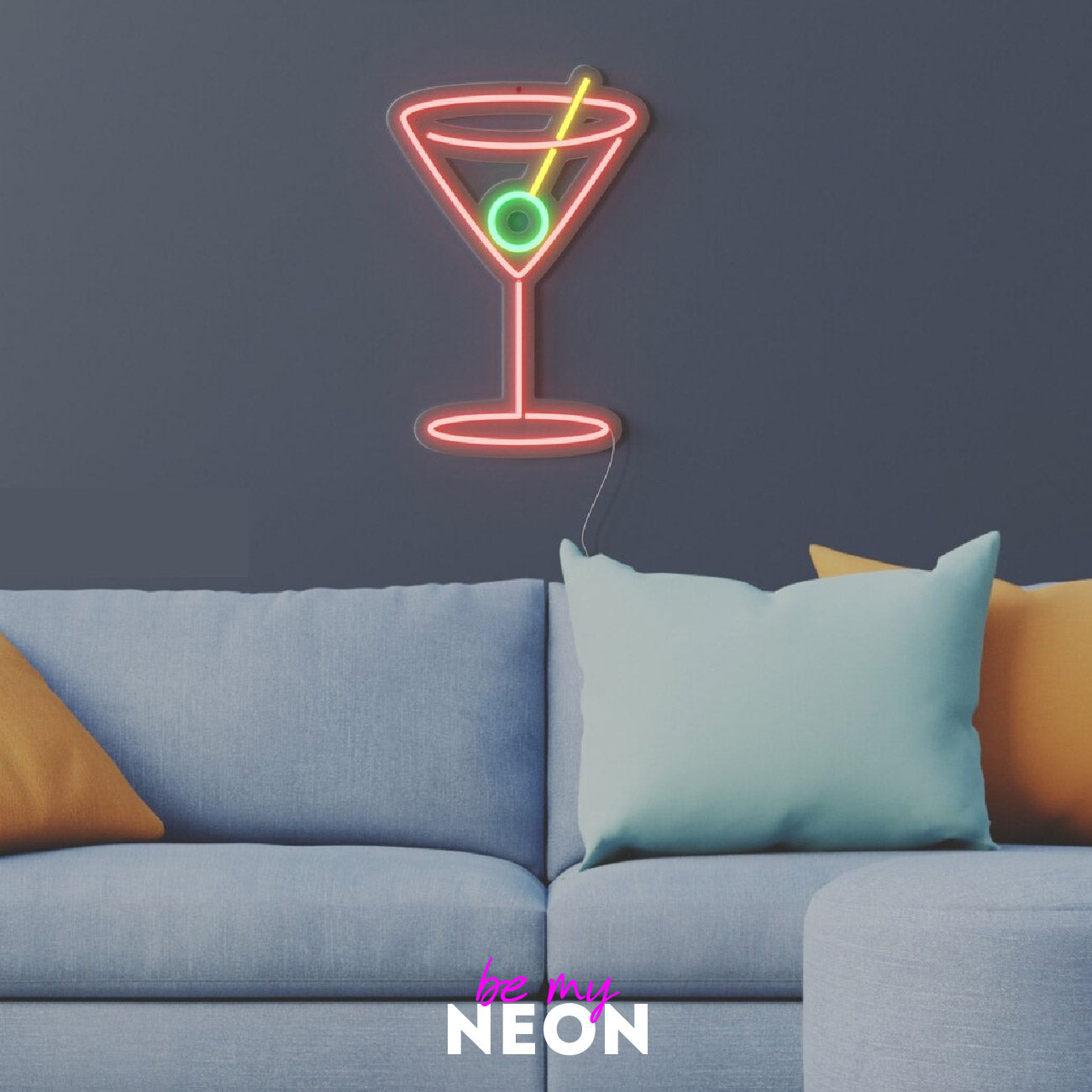 "Cocktail 2" LED Neonschild