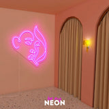 "Smoke - Art" LED Neonschild
