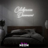 "California Dreamin’" Liebes - Leuchtmotiv aus LED Neon