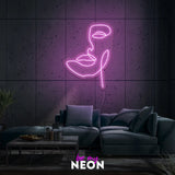 "Gesicht - Face" LED Neonschild