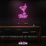 "Bar Motiv" LED Neonschild
