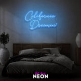 "California Dreamin’" Liebes - Leuchtmotiv aus LED Neon
