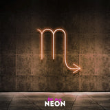 Sternzeichen "Skorpion" Leuchtmotiv aus LED Neon - Sternbild