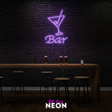 "Bar Motiv" LED Neonschild