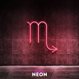 Sternzeichen "Skorpion" Leuchtmotiv aus LED Neon - Sternbild