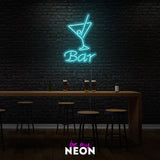 "Bar Motiv" LED Neonschild