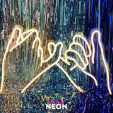 "promise / versprechen" Leuchtmotiv aus LED Neon