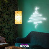 "Weihnachtsbaum III" Leuchtmotiv aus LED Neon