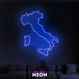 "Bella Italia" Italien Leuchtmotiv aus LED Neon
