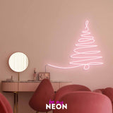 "Weihnachtsbaum 2" Leuchtmotiv aus LED Neon