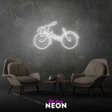 "Fahrrad - Travel" LED Neonschild