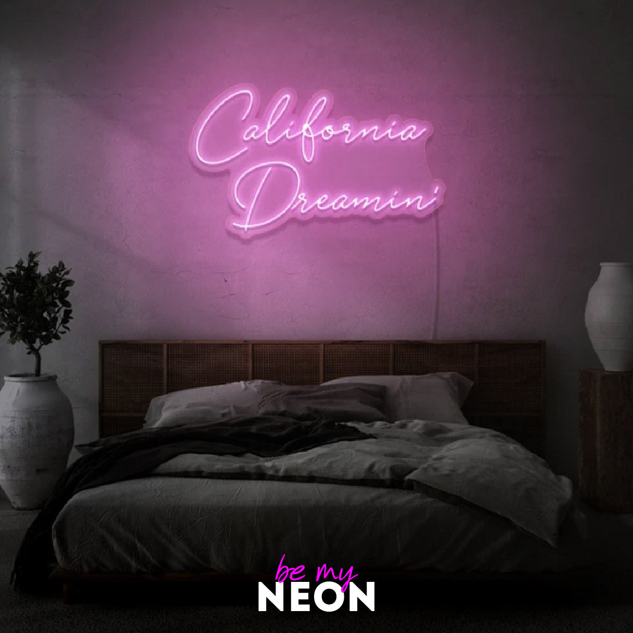 "California Dreamin’" Liebes - Leuchtmotiv aus LED Neon