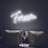 "Forever" Liebes - Leuchtmotiv aus LED Neon