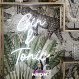"Gin & Tonic" LED Neonschild