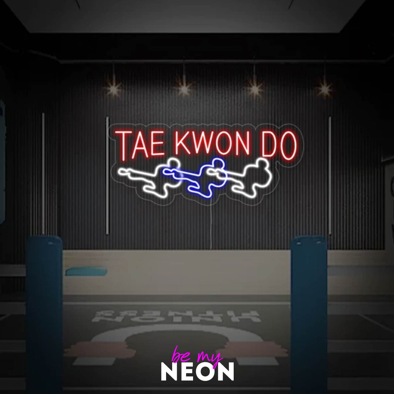 "Taekwondo - Sport" LED Neonschild