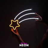 "Weihnachtsstern - Deko" Leuchtmotiv aus LED Neon