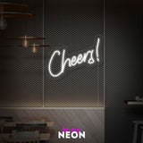 "Cheers! - Bar Club Party" LED Neonschild
