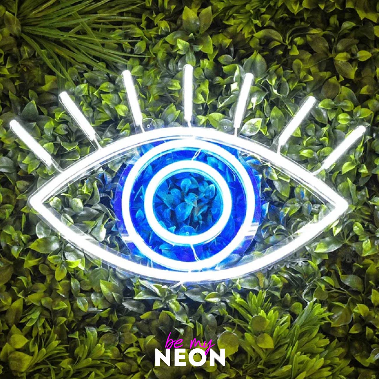 "Element Symbol Auge" Leuchtmotiv aus LED Neon