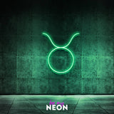 Sternzeichen "Stier" Leuchtmotiv aus LED Neon - Sternbild