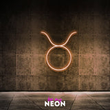 Sternzeichen "Stier" Leuchtmotiv aus LED Neon - Sternbild