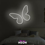 "Schmetterling Simple" Leuchtmotiv aus LED Neon