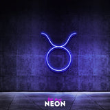 Sternzeichen "Stier" Leuchtmotiv aus LED Neon - Sternbild