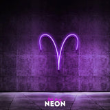 Sternzeichen "Widder" Leuchtmotiv aus LED Neon - Sternbild