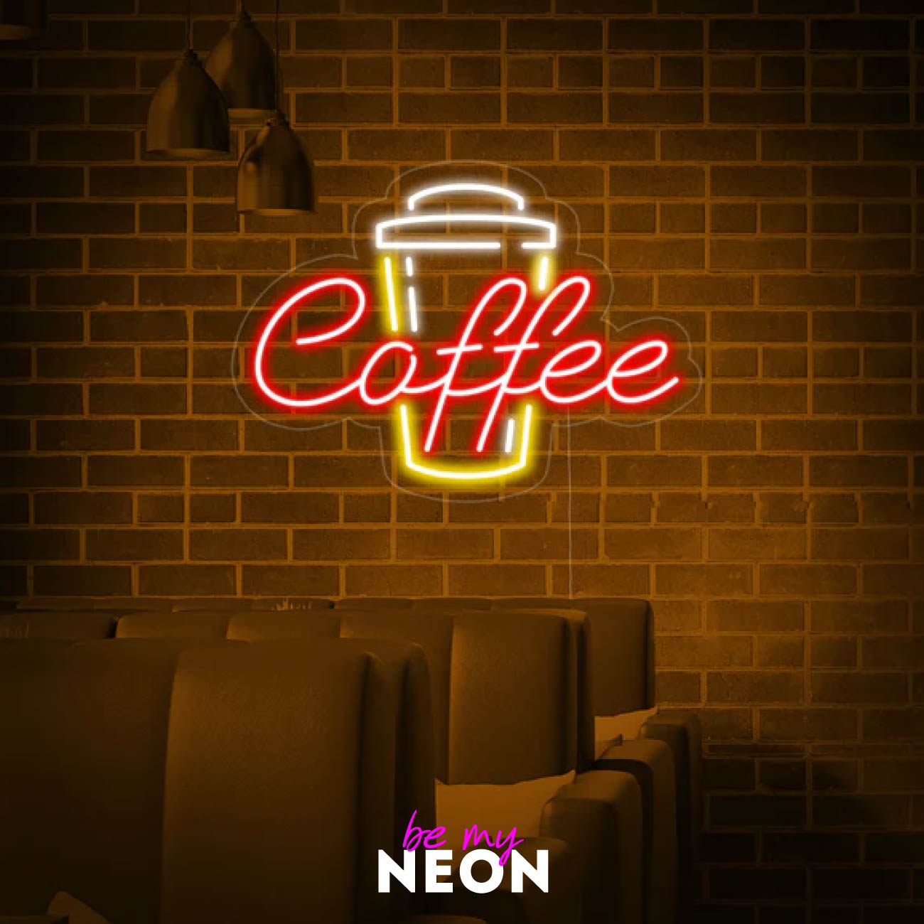 "Coffee - Kaffee Symbol" LED Neonschild