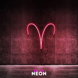Sternzeichen "Widder" Leuchtmotiv aus LED Neon - Sternbild
