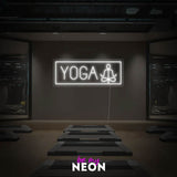 "Yoga Meditation Buddha" LED Neonschild
