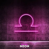 Sternzeichen "Waage" Leuchtmotiv aus LED Neon - Sternbild