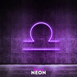 Sternzeichen "Waage" Leuchtmotiv aus LED Neon - Sternbild