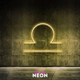 Sternzeichen "Waage" Leuchtmotiv aus LED Neon - Sternbild