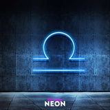 Sternzeichen "Waage" Leuchtmotiv aus LED Neon - Sternbild